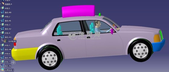 数字化时代的出租汽车 基于CATIA的三维建模技术与应用探索